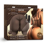 Hot Chocolate Luscious Tiana Pussy And Ass Masturbator|Kit View|"Complete dual stimulation kit - kit view"