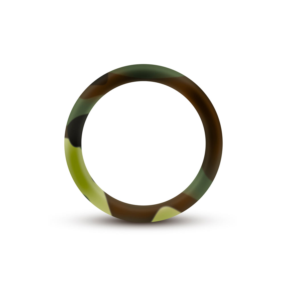 Performance Green Camo Cock Ring|Side View|"green detail - side view"
