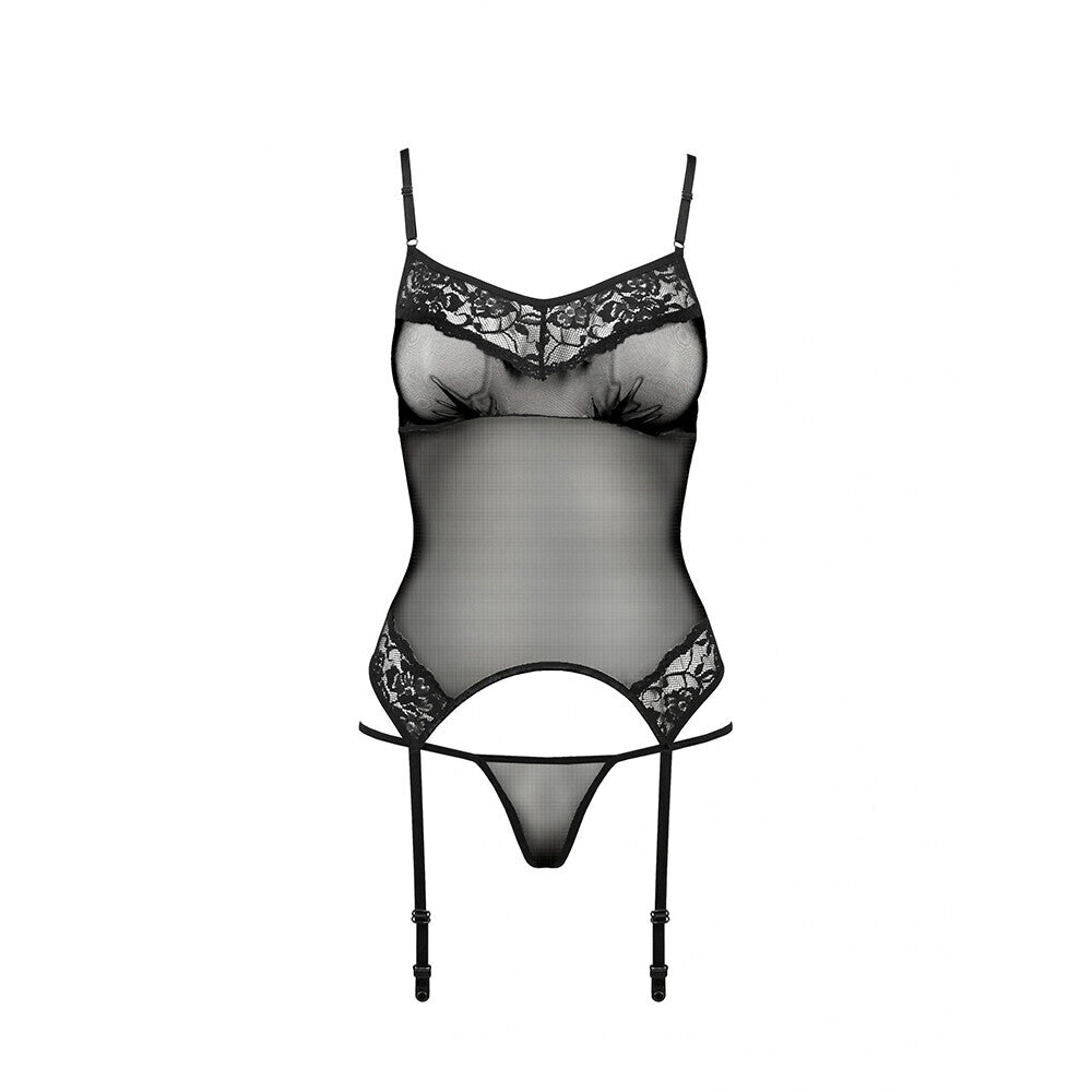Passion Melania Corset|Back View|"elegant corset - back view"