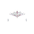 Le-Desir-Dazzling-Crowned-Face-Bling-Sticker|Side-View|"face-jewel-side-view"