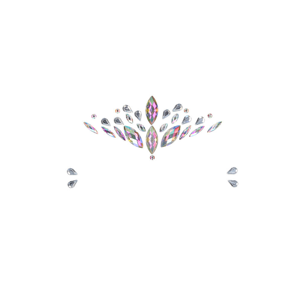 Le-Desir-Dazzling-Crowned-Face-Bling-Sticker|Side-View|"face-jewel-side-view"