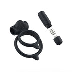 bswish Bcharmed Basic Plus Massaging Dual Cock Ring|Side View|"basic detail - side view"