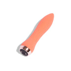 Nu-Sensuelle-Silicone-60SX-AMP-Bullet-Orange|Side View|"ergonomic bullet design-side view"
