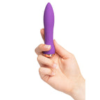Nu-Sensuelle-Silicone-60SX-AMP-Bullet-Purple|Side View|"silicone bullet design-side view"