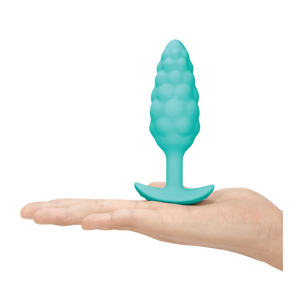 B-Vibe-Bump-Textured|Side View|"ergonomic profile-side view"