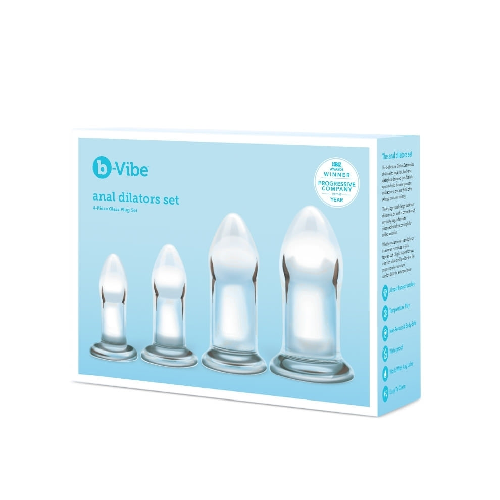 bVibe Anal Dilators Set|Set View|"complete dilator set-set view"|