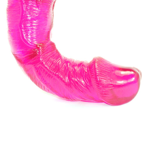 Waves Of Pleasure Flexible Penis Shaped Vibrator|Back View|"quality build - back view"
