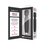 Bodywand Luxe Mini Wand Black | Angle | "mini head design - angle view"