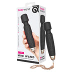 Bodywand Luxe Mini Wand Black | Package | "complete mini kit - package view"