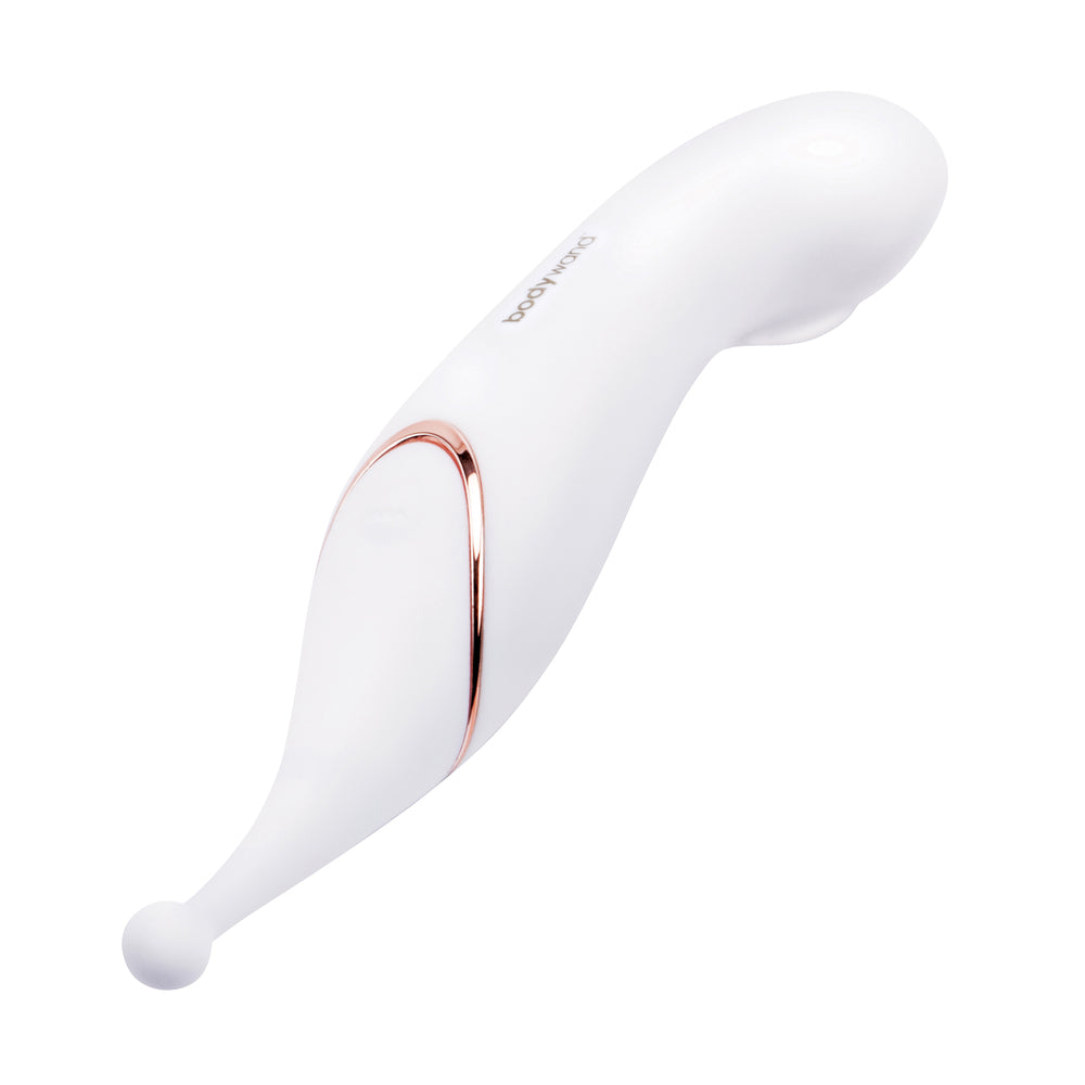 Bodywand Dual Stim Vario Clit Stimulator|Side View|"Premium pleasure device - side view"