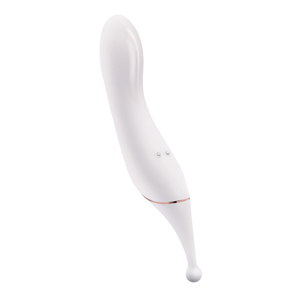 Bodywand Dual Stim Vario Clit Stimulator|Detail View|"Multi-function controls - detail view"
