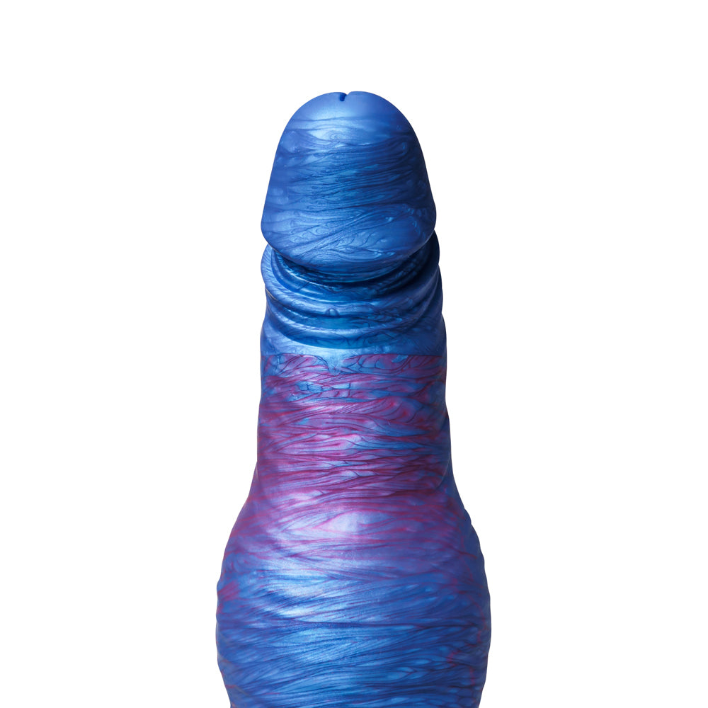 Alien Dildo with Suction Cup Type I|Back View|"alien suction dildo - back view"