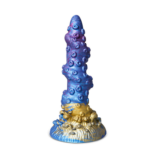 Alien Dildo with Suction Cup Type III|Front View|"alien suction dildo - front view"