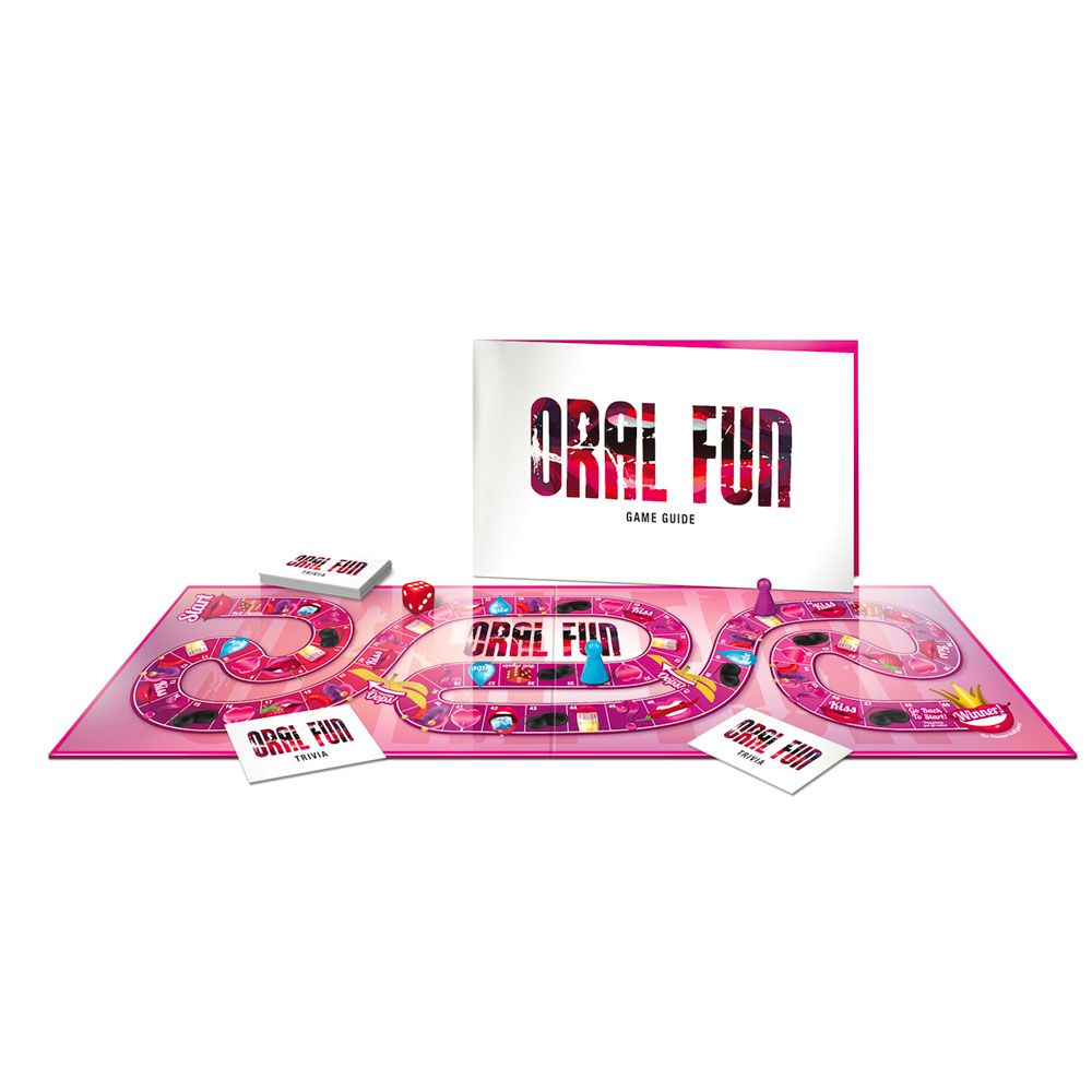 Oral Fun Board Game|Front View|"adult board game - front view"