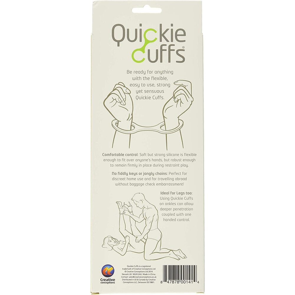 Quickie Cuffs Large|Set View|"complete set-set view"|