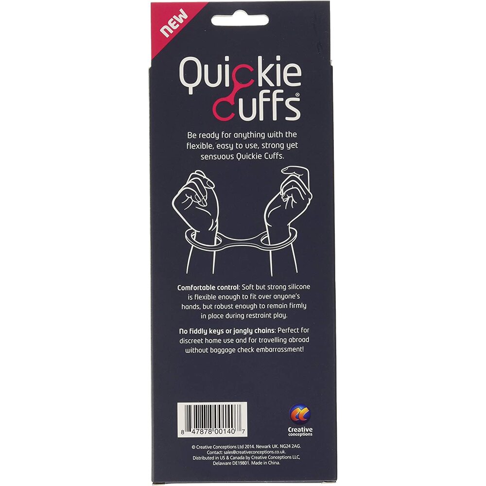 Quickie Cuffs Medium|Set View|"complete set-set view"|
