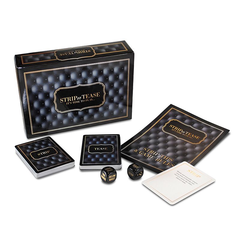 Strip Or Tease Game|Front View|"adult strip game - front view"