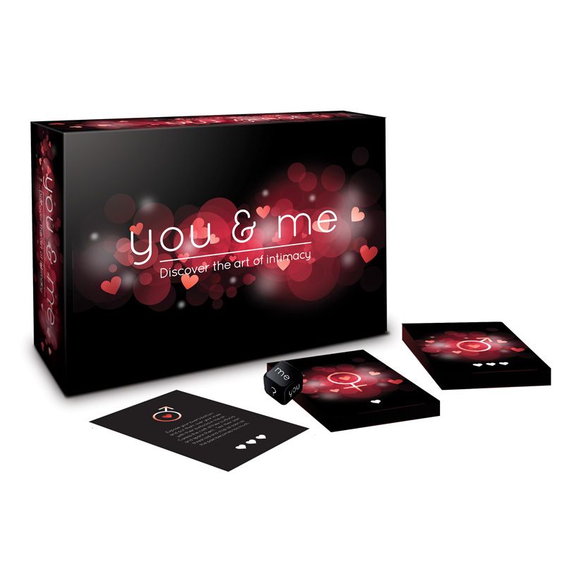 You And Me Game|Side View|"couples board game - side view"