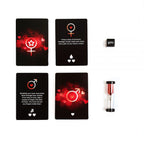 You And Me Game|Back View|"couples board game - back view"