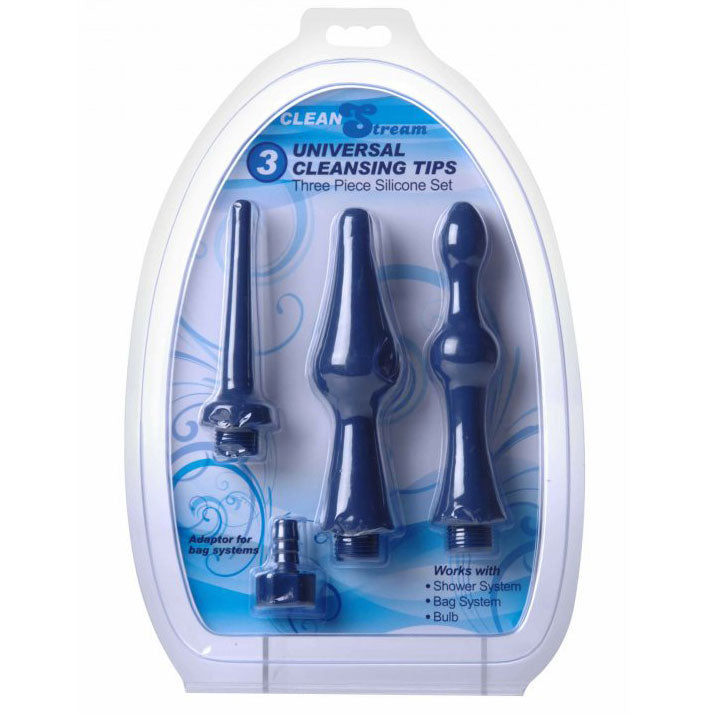 Clean Stream Universal Cleansing Tips|Back View|"attachment system-back view adult toys direct"|