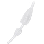 Clean Stream Silicone Inflatable Double Bulb Enema System|Side View|"system detail-side view adult toys direct"|