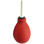 Clean Stream Red Enema Bulb|Front View|"enema bulb-front view adult toys direct"|