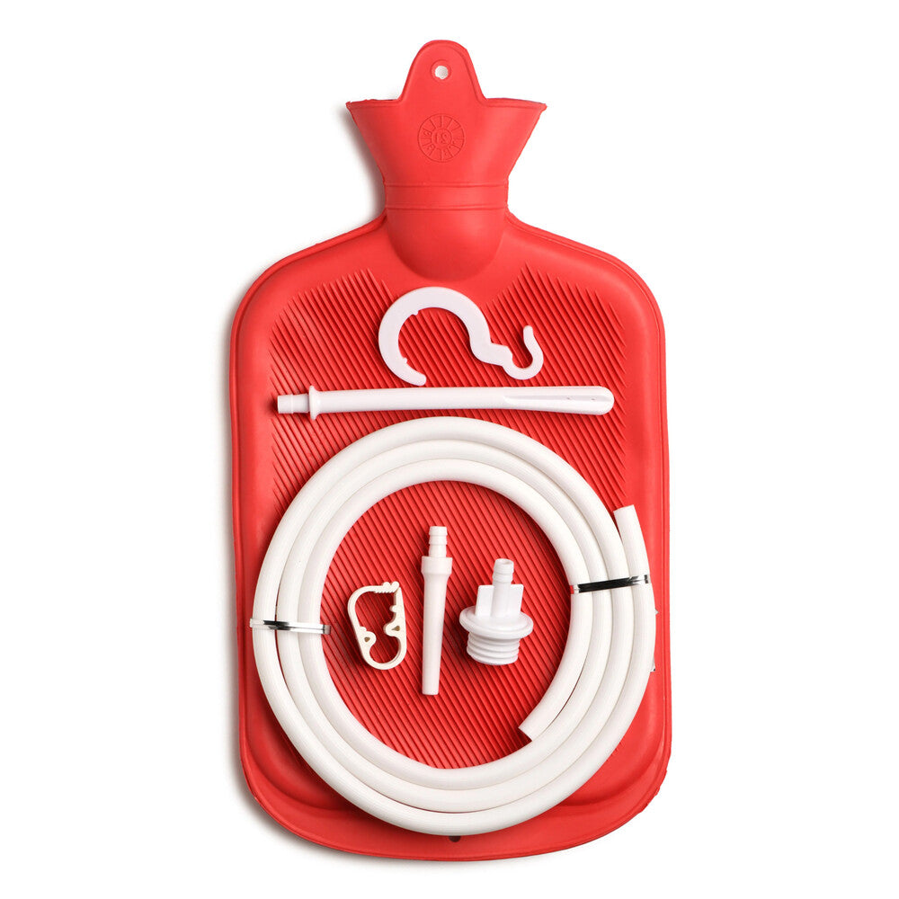 Clean Stream Water Bottle Douche Kit|Front View|"douche kit-front view adult toys direct"|