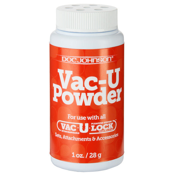 VacULock Powder Lubricant|Front View|"powder lubricant-front view adult toys direct"|