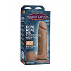 Noches Latinas Ur3 Pene Real 6 Inch Dildo|Side View|"real detail - side view"