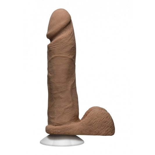 Noches Latinas Ur3 Pene Real 8 Inch Dildo|Front View|"pene design - front view"