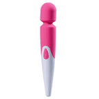 iWand 10 Speed Waterproof Rechargeable Wand Pink | Main | "pink waterproof massage wand - main view"