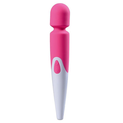 iWand 10 Speed Waterproof Rechargeable Wand Pink | Main | "pink waterproof massage wand - main view"