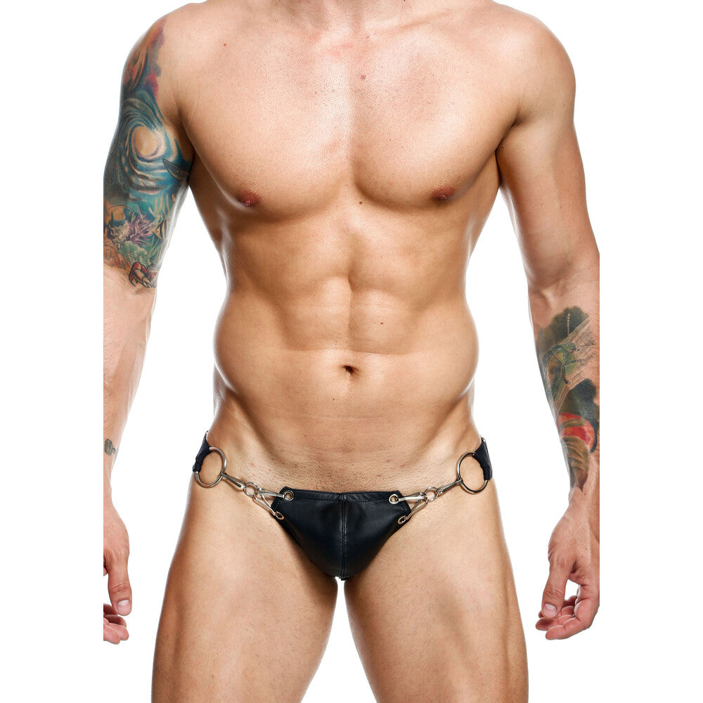 Male Basics Eroticwear DNGEON Basics Snap Jockstrap|Front View|"snap design-front view"|