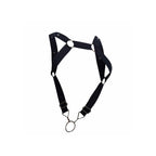 Male Basics Dngeon Straight Back Harness With Cock Ring|Set View|"complete set-set view"|