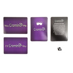 Domin8 Quickie Card Game|Side View|"quick card game - side view"