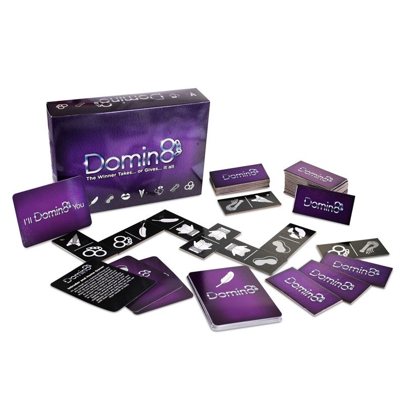 Lets play Domin8 Game|Front View|"adult domination game - front view"