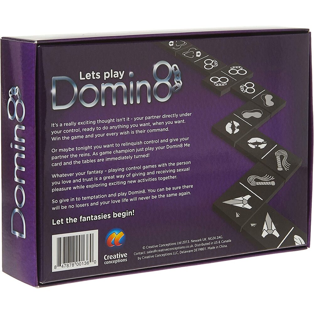 Lets play Domin8 Game|Detail View|"adult domination game - detail view"