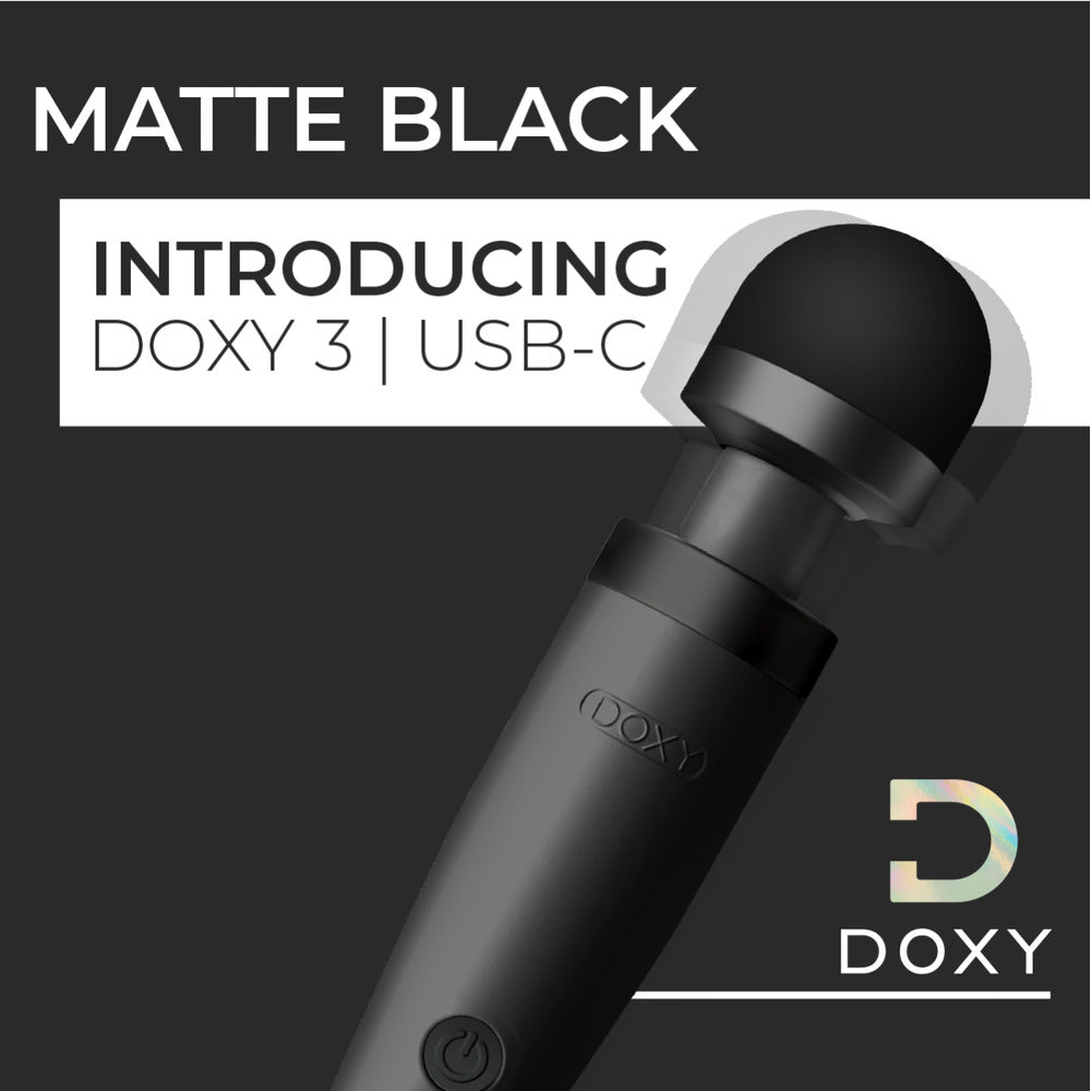Doxy Wand 3 Black USB Powered | Package | "complete usb wand kit - package view"