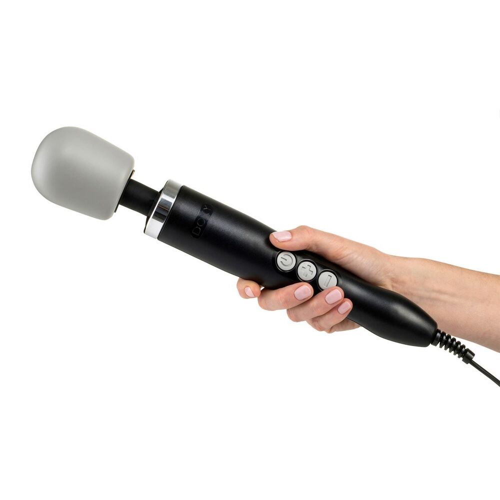 Doxy Wand Massager Black | Detail | "control panel - detail view"