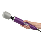 Doxy Wand Massager Purple | Angle | "premium head design - angle view"