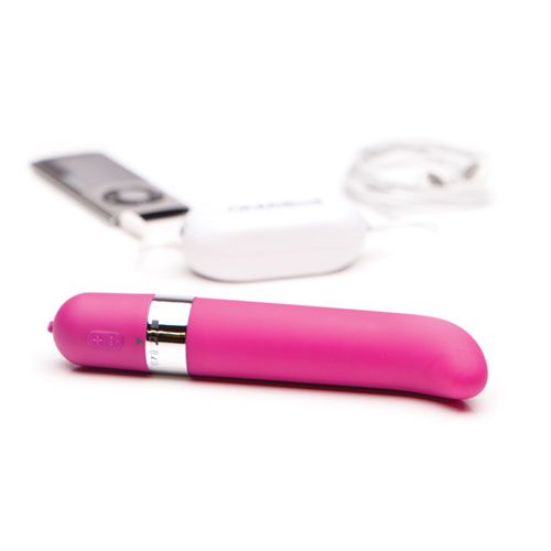 OhMiBod-Freestyle-G-Vibrator-Pink|Side View|"curved design-side view"