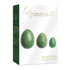 La-Gemmes-Yoni-Egg-Set-Jade|Kit View|"complete egg set-kit view"