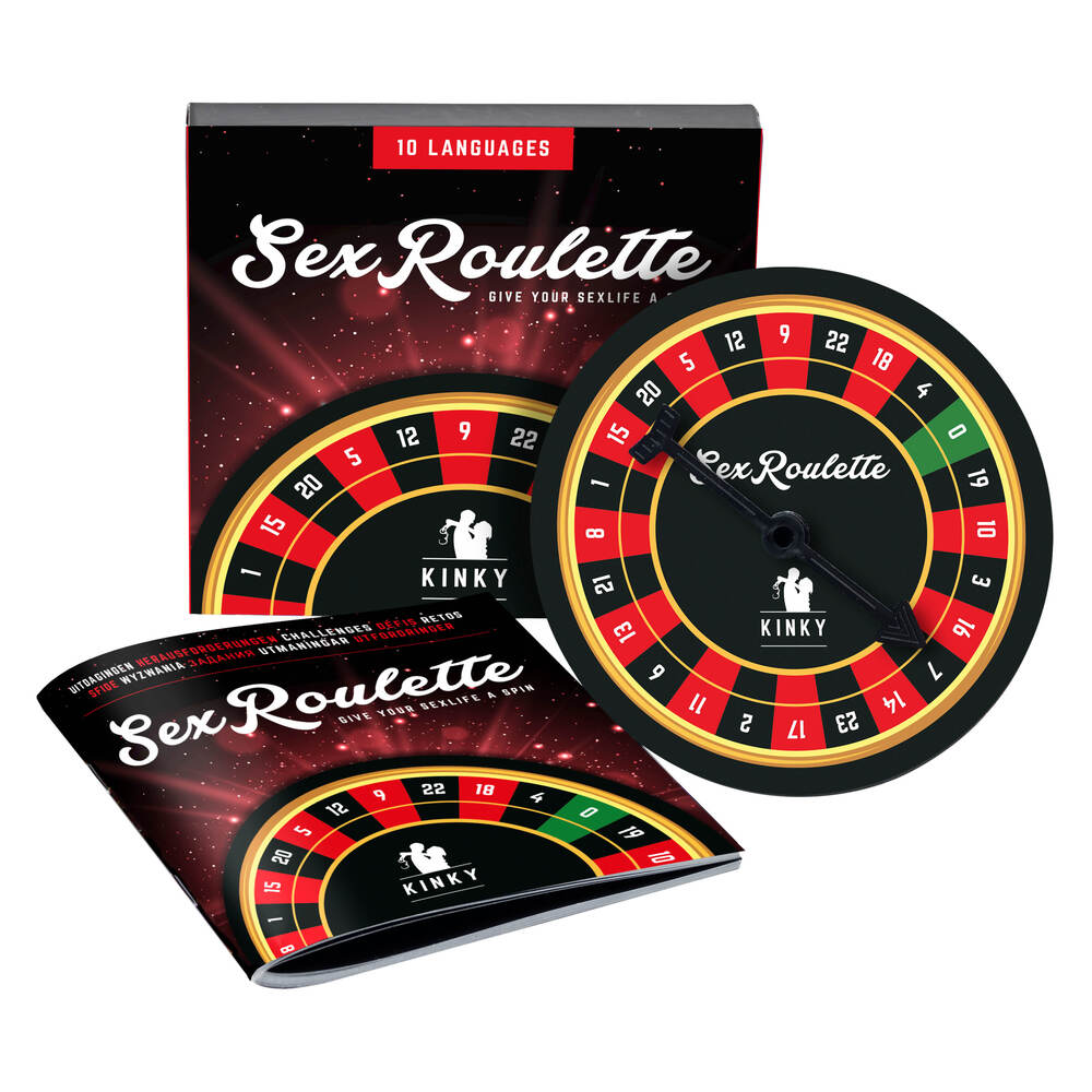 Kinky Sex Roulette|Side View|"adult roulette game - side view"
