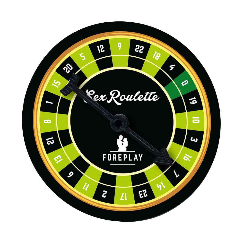Foreplay Sex Roulette|Front View|"foreplay game wheel - front view"