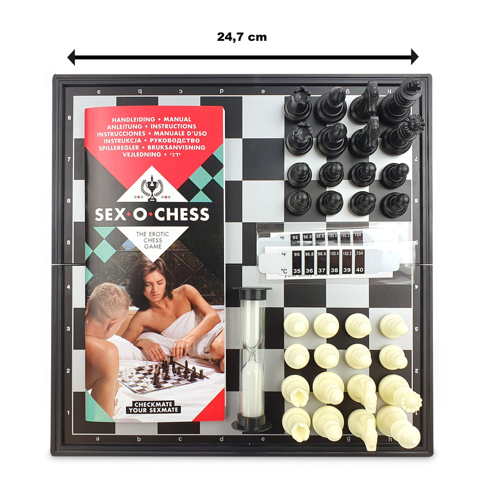 Sex O Chess Erotic Chess Game|Side View|"erotic chess set - side view"