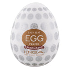 Tenga Crater Egg Masturbator|Front View|"crater design - front view"