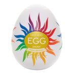 Tenga Shiny Pride Edition Egg Masturbator|Front View|"pride design - front view"