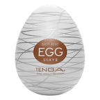Tenga Silky 2 Egg Masturbator|Front View|"silky design - front view"