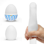 Tenga Wind Egg Masturbator|Back View|"quality build - back view"