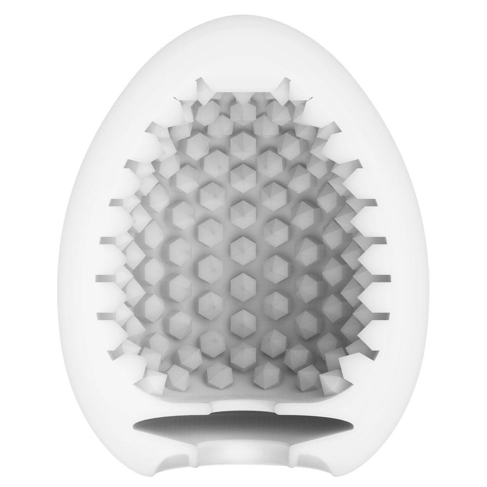 Tenga Stud Egg Masturbator|Side View|"egg detail - side view"